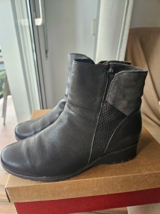 Botines Pie Santo Talla 38 Marrón