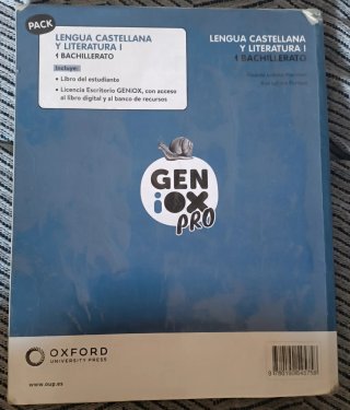 Lengua castellana y literatura I. 1 Bachillerato