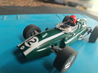 Scalextric Cooper F1 Coche de Carreras Verde