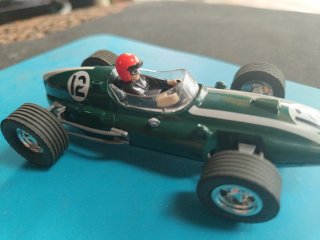 Scalextric Cooper F1 Coche de Carreras Verde