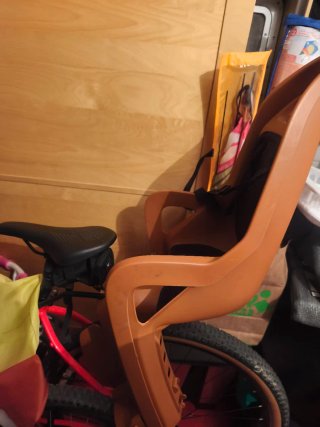 Silla bici niño