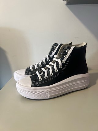 Converse Chuck Taylor All Star Move High Negras