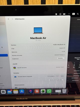 MacBook M1 256GB Oro Rosa