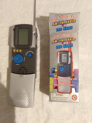 Radio AM/FM y Consola retro