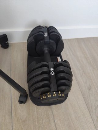 Mancuernas Ajustables (Set)  2,5 a 24kg