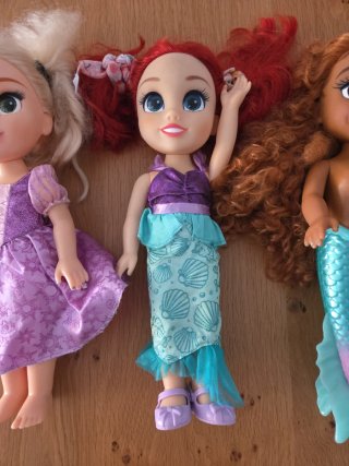 Muñecas Princesas Disney (3 unidades)