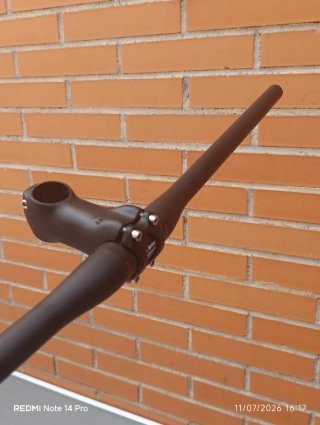 Pack CARBONO:Manillar 760mm + Potencia 80/90/100mm