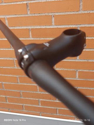 Pack CARBONO:Manillar 760mm + Potencia 80/90/100mm