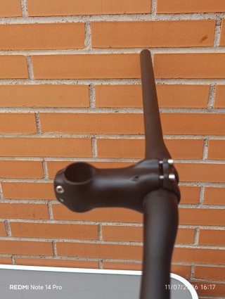 Pack CARBONO:Manillar 760mm + Potencia 80/90/100mm