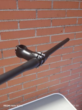 Pack CARBONO:Manillar 760mm + Potencia 80/90/100mm