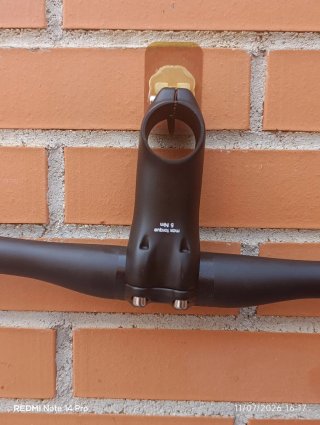 Pack CARBONO:Manillar 760mm + Potencia 80/90/100mm
