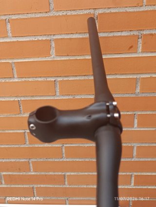 Pack CARBONO:Manillar 760mm + Potencia 80/90/100mm