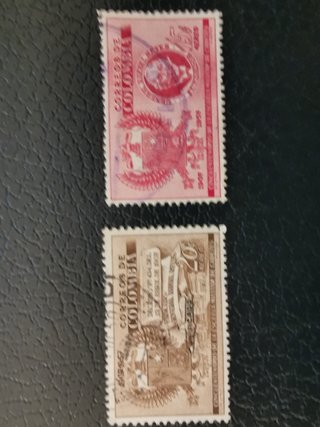 Francobolli Colombia