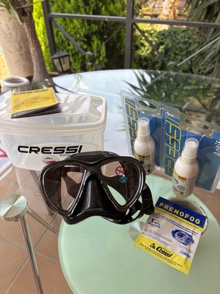 Mascara Buceo CRESSI Big Eyes Evo black