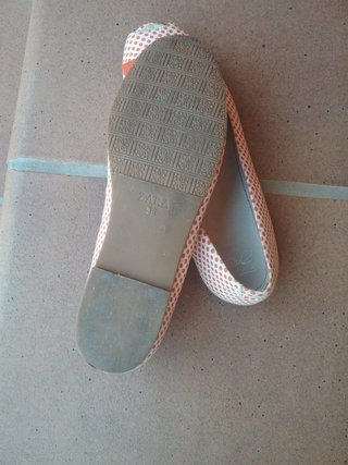 Bailarinas Zara Talla 38 Lunares Naranja