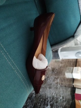 Zapatos elegantes color granate