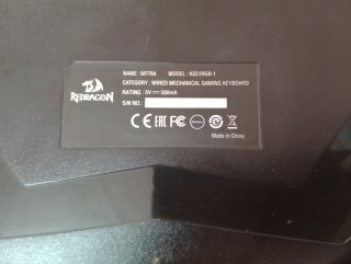 Teclado Mecánico Redragon RGB