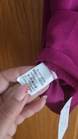 Blusa morada talla 48 sin estrenar