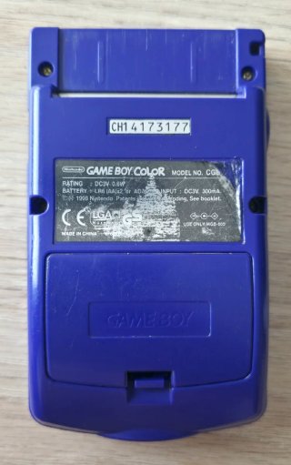 Nintendo Game Boy Color Viola CGB-001