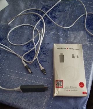 Adaptador HDMI iPhone/iPad 1080p