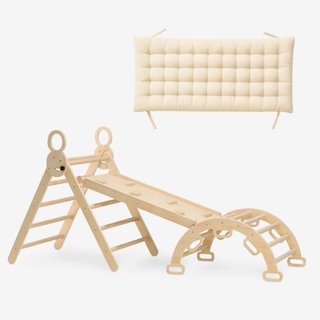 Gimnasio infantil de madera