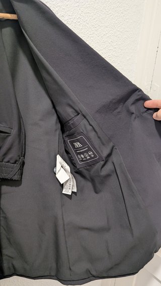 Traje Zara Negro Comfort Performance M y S