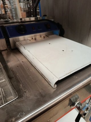 FREIDORA  DOBLE 10+10 5+5KW 220W MIRA MI PERFIL