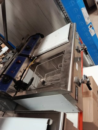 FREIDORA  DOBLE 10+10 5+5KW 220W MIRA MI PERFIL