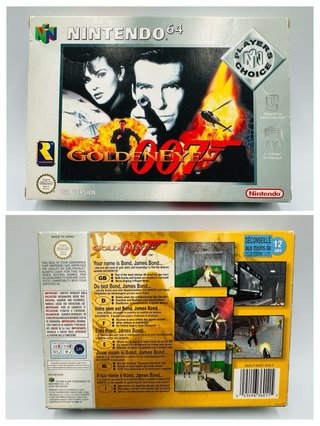 007 Golden Eye N64 Pal ESP - EUR