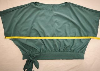 Conjunto top y pantalón palazzo, talla 2XL