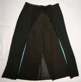 Conjunto top y pantalón palazzo, talla 2XL