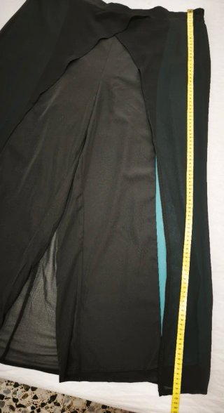 Conjunto top y pantalón palazzo, talla 2XL