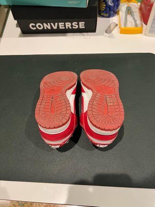 Nike SB Dunk Low Rojas y Blancas