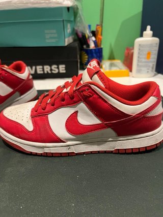 Nike SB Dunk Low Rojas y Blancas