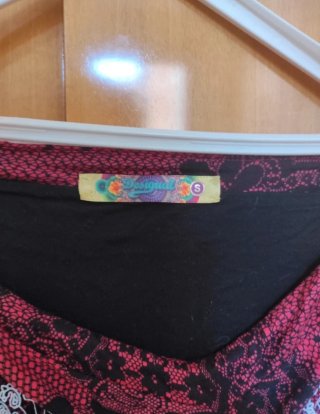 Falda Desigual Estampada y elástica
