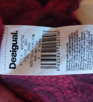 Falda Desigual Estampada y elástica