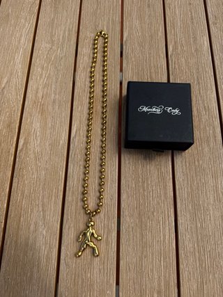 Collar Acero Inoxidable Ewubawn Dorado