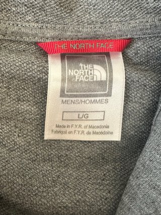 Chaqueta The North Face Gris y Negra