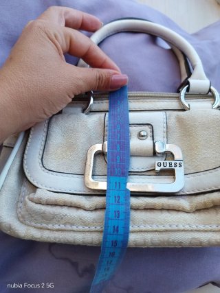 Borsa Guess Y2K Beige/Bianco