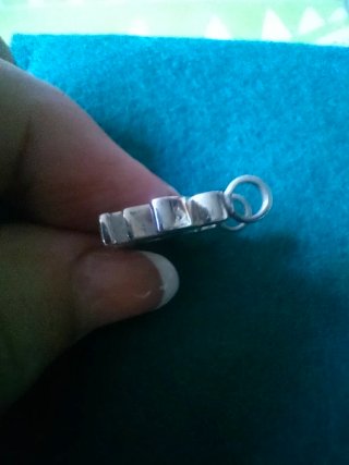 Colgante de Tous original, Pareja Niños Plata 925