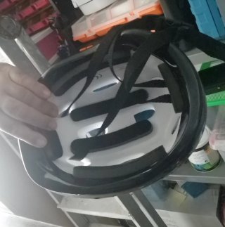 Casco Bicicleta Azul Talla S