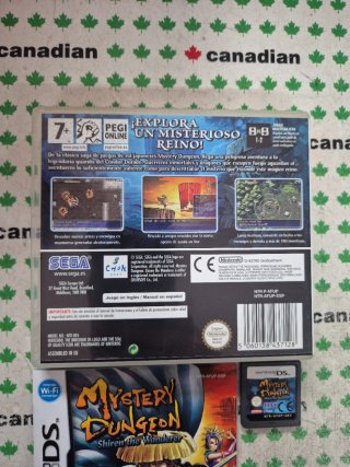 Mystery Dungeon Shiren the Wanderer NDS