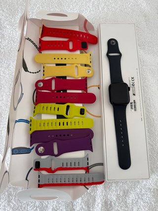 Apple Watch 7 41mm Negro/Azul Marino