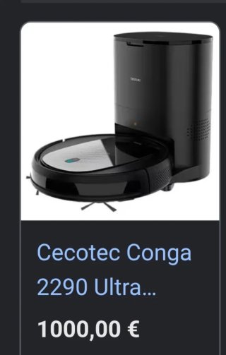 Cecotec Conga 2290 Ultra - Robot aspirador
