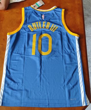 Camisa NBA Golden State Warriors Azul Dourada