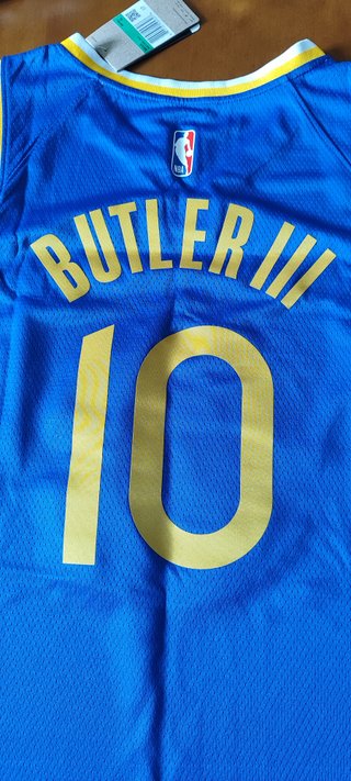 Camisa NBA Golden State Warriors Azul Dourada