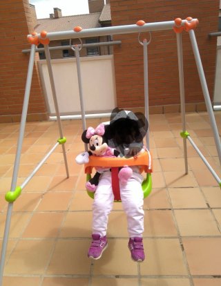 Columpio Smoby para bebés y niños