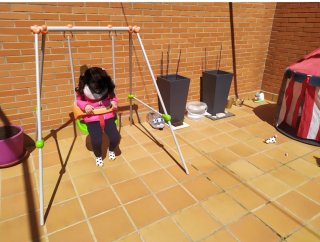 Columpio Smoby para bebés y niños