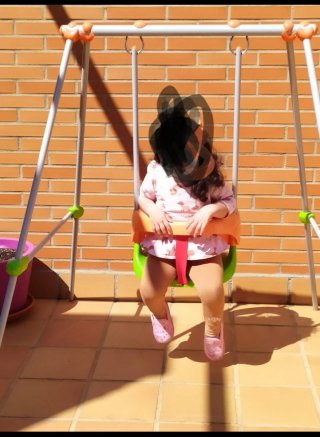 Columpio Smoby para bebés y niños