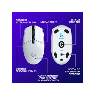 Logitech G305 Lightspeed ratón gaming